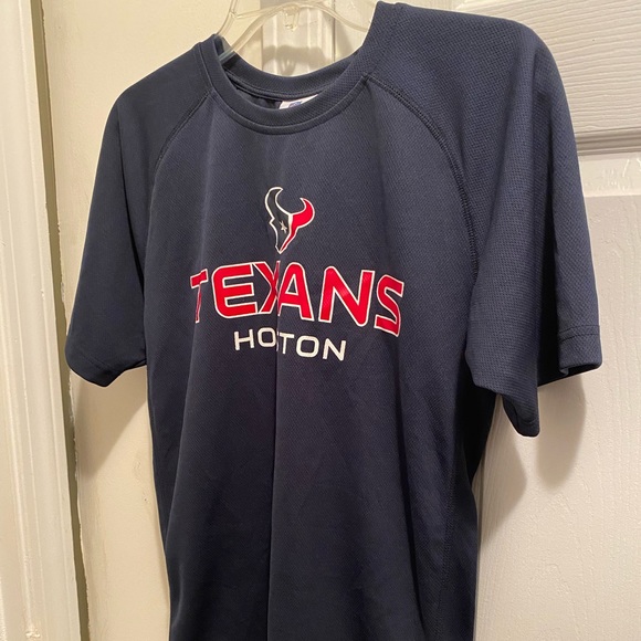 Houston Texans Blue NFL Team Apparel Texas Logo T-shirt - Picture 2 of 5